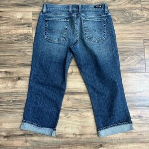Lucky Brand Dungarees Classic Rider Crop Jeans